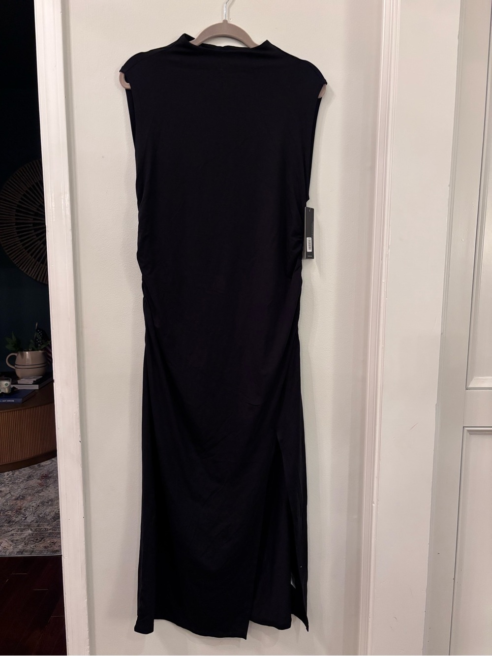 Daily Look -Sleeveless Black Maxi Dress - Modern Minimalist - 1X